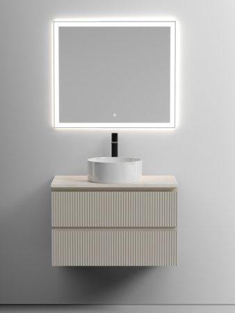 Столешница Sancos TT80A2X 80х50 накладная цвет бежевый